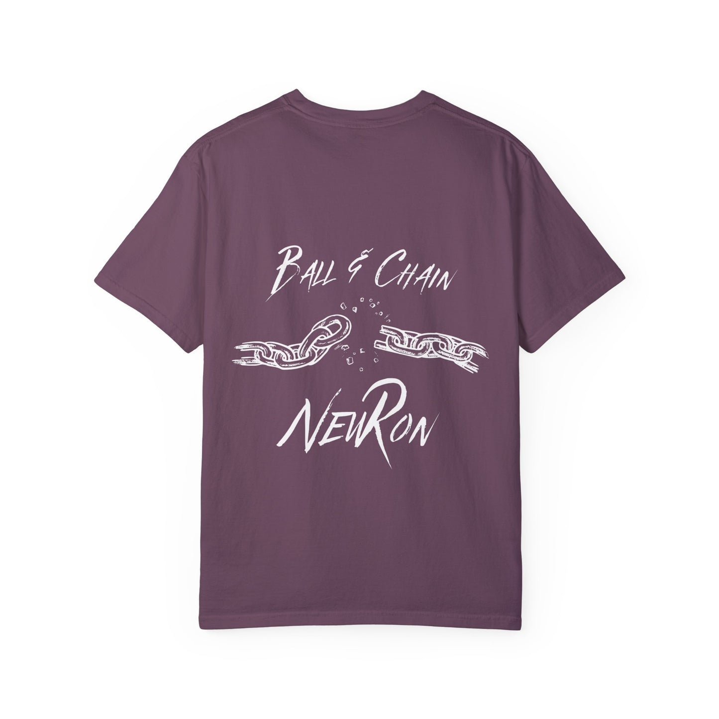 "Ball & Chain" New Ron Unisex Garment-Dyed T-shirt