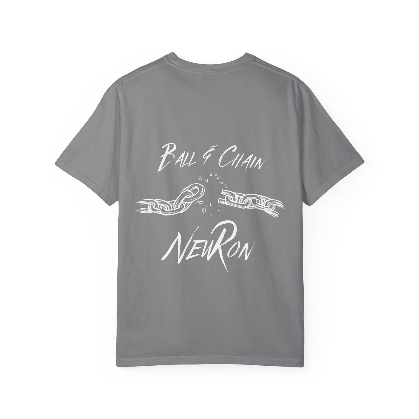 "Ball & Chain" New Ron Unisex Garment-Dyed T-shirt